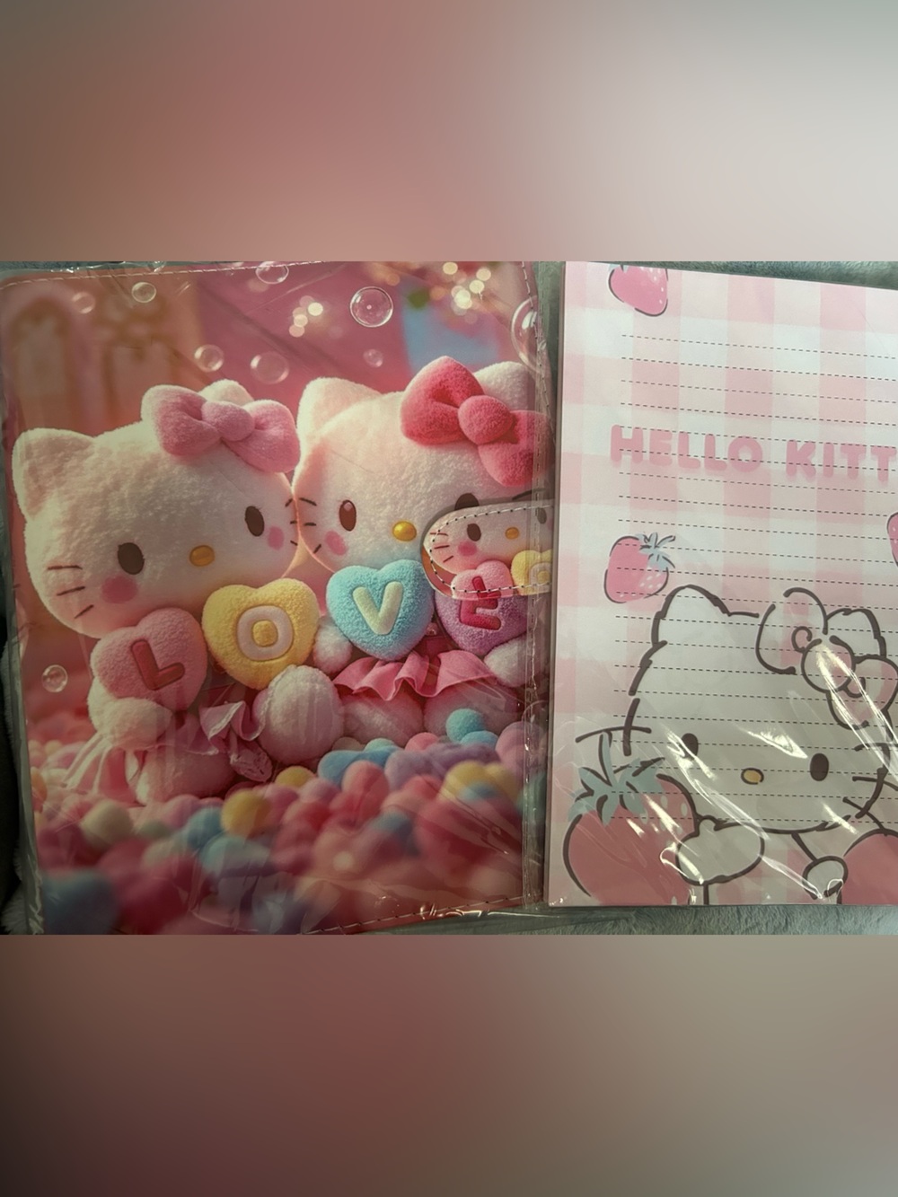Hello Kitty A5 Binder with Refill Paper